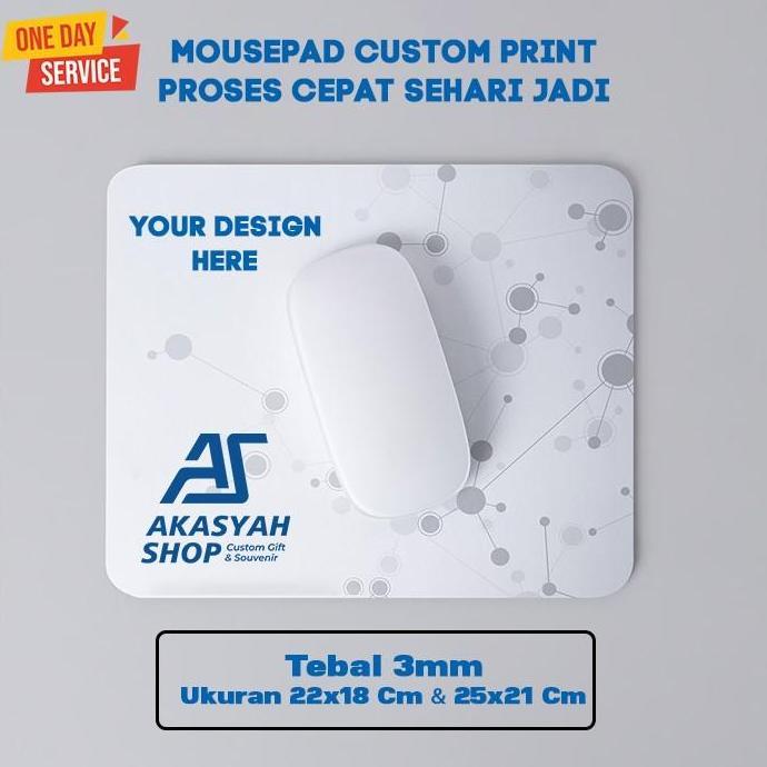 DB268 >> Mousepad Custom Print Cetak Mouse Pad Gaming Murah Satuan Sehari Jadi