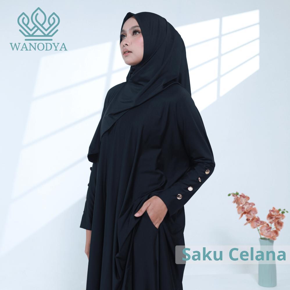 FAVORIT WANODYA - Nuura One Set Jersey Premium (3in1 Tunik, Kulot/Rok dan Hijab Instant)