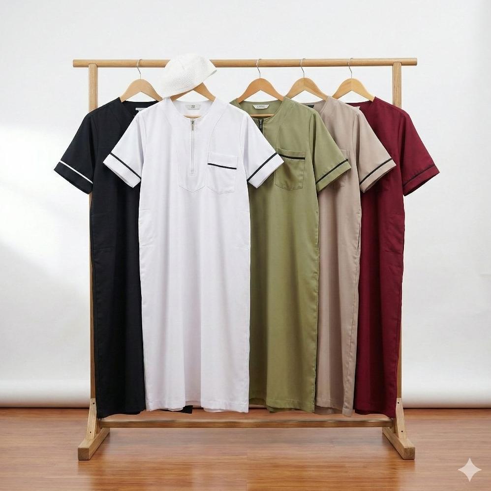 BEST SELLER GAMIS AL-FADHIL PREMIUM 3-13 TAHUN TOYOBO FREE PECI JUBAH