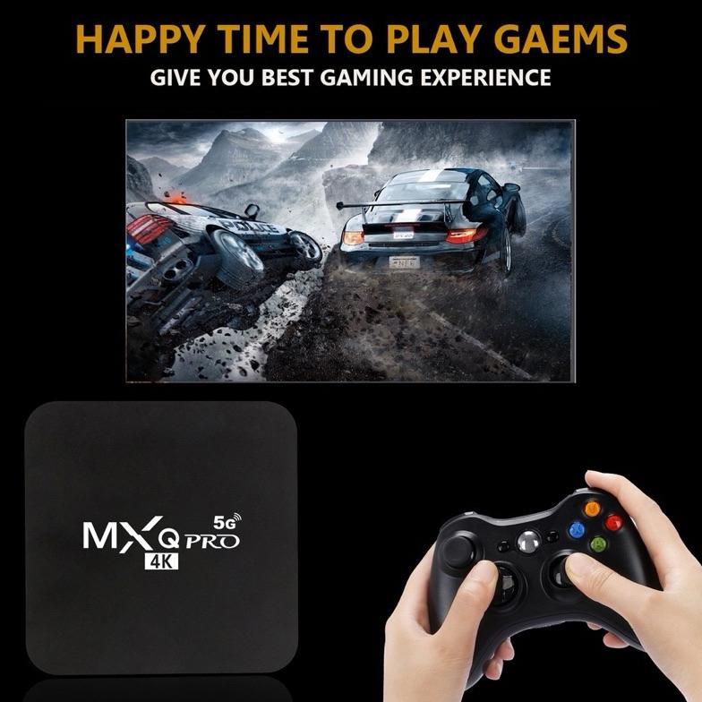 TERMURAH Android tv Box MXQ PRO 5G 4K 8GB RAM + 128GB ROM Smart Android TV Box Wifi Receiver TV