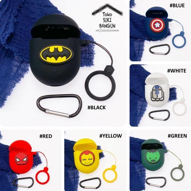 Case untuk Redmi Buds 3 Pro & Airdots 3 Pro TWS Rubber CARTOON HEROES Cover