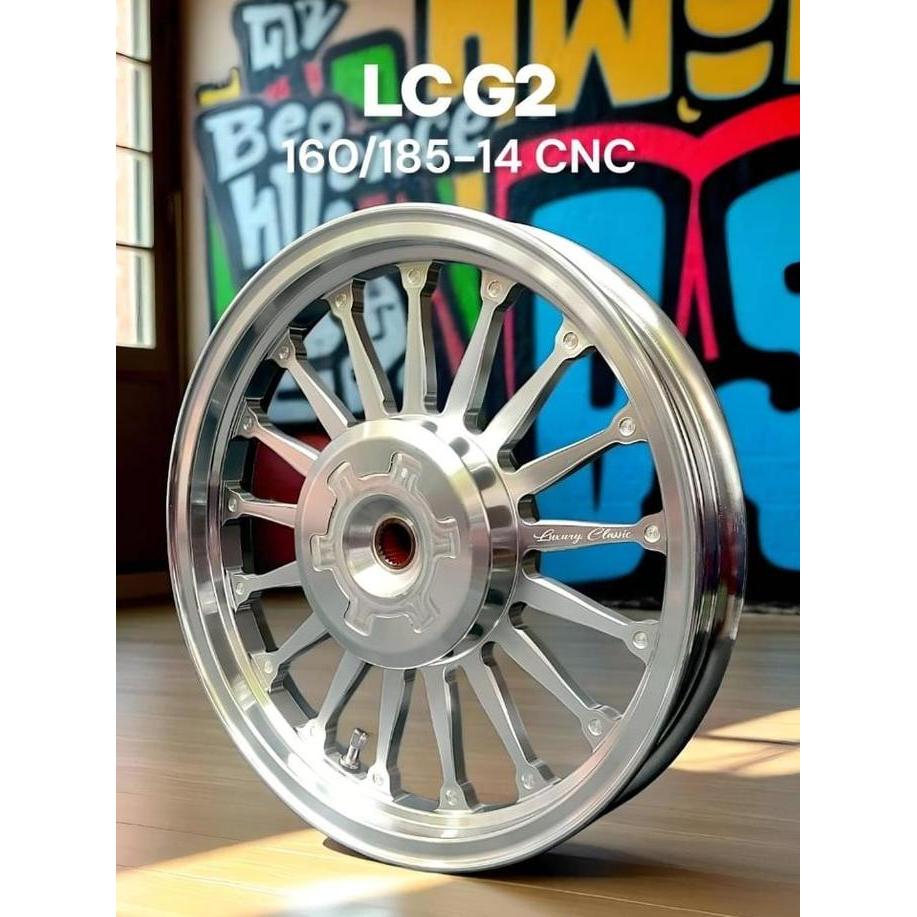 Velg Luxury Classic G2 POWER 160/185x14 VARIO 110/125/150 BEAT SCOOPY MIO SPORTY SMILE M3 XEON GEAR 