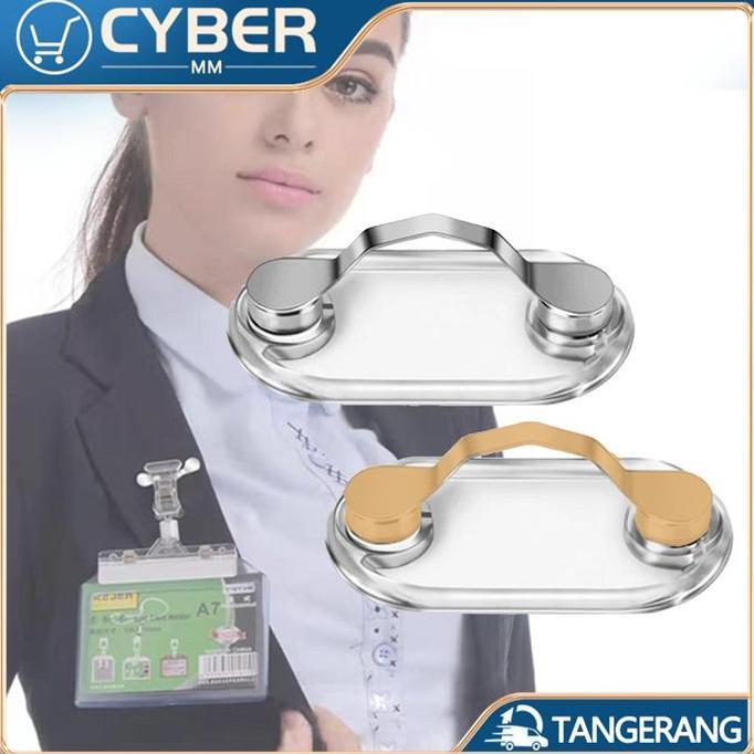 SYLVETI Kacamata Tempel Magnet Portable Gantungan Kacamata Magnet