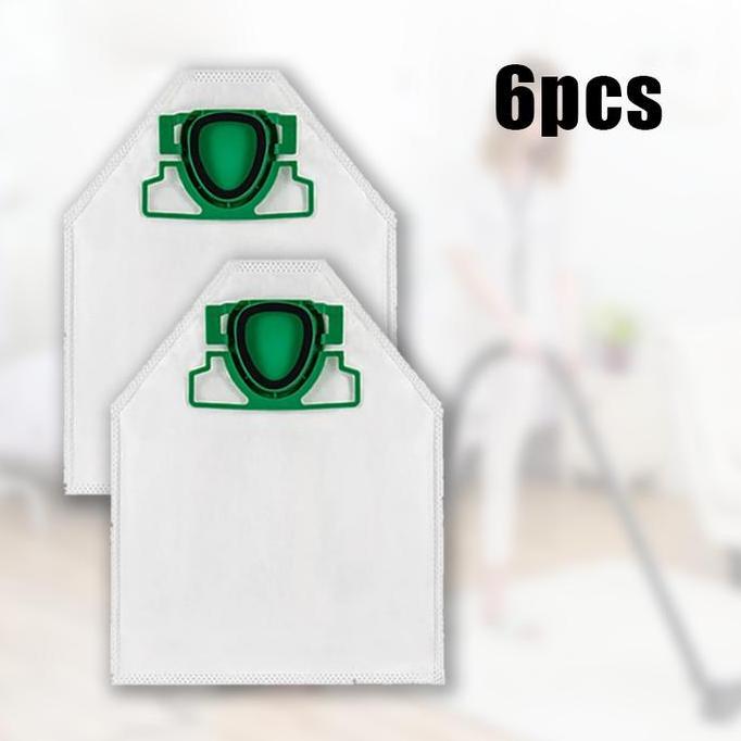 COLOCAS 6pcs Kantong Debu Vorwerk Cleaner / Dust Bag Kobold Vorwerk Vk200 Fp200