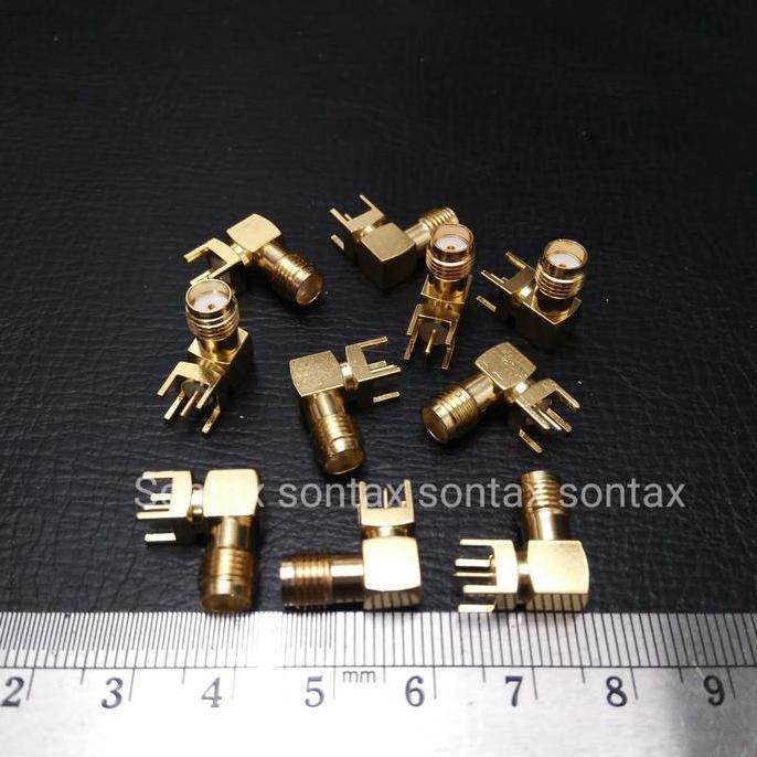 KONEKTOR CONNECTOR SMA FEMALE SIKU PCB CONECTOR HF VHF UHF STX27
