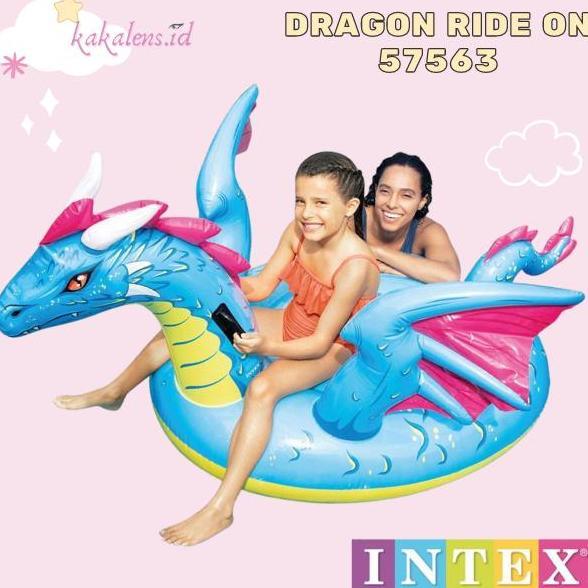 Pelampung Ban Renang Intex Dragon Ride On 57563 LJ