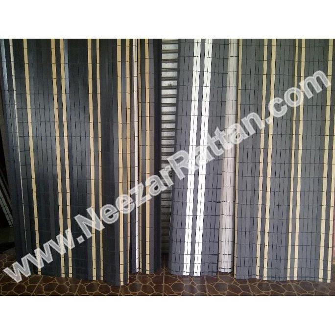 Tirai kerai jendela hujan kamar mandi outdoor pintu rumah 250x250 cm