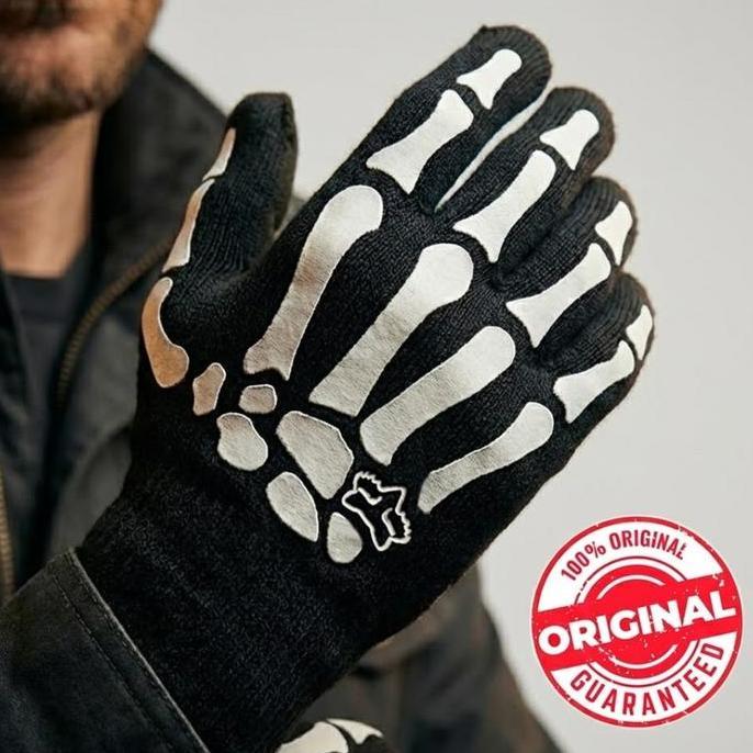 Termurah Fox Mudpaw Bone Sarung Tangan Motoran Cowok Trail Adventure | Sarung Tangan Motocross Origi