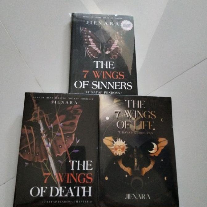 Basercell - Paket 3 Novel The 7 Wings ( The 7 Wings of Sinners , The 7 Wings of Death , The 7 Wings 