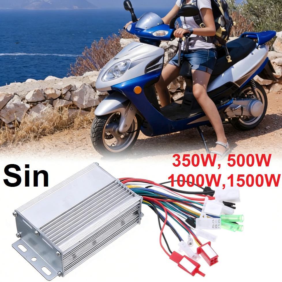 Kontroler Sepeda Listrik Motor Elektrik Kontrol BLDC 36V 48V 64V 350W 500W 1000W Watt Universal Brus