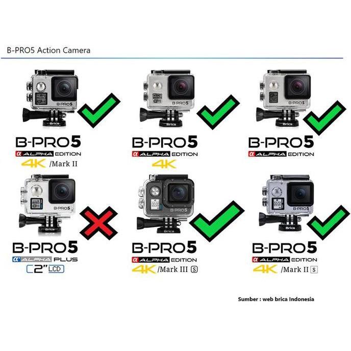 - Baterai Bpro-5 Alpha Edition | Baterai Cadangan Camera Action Cam