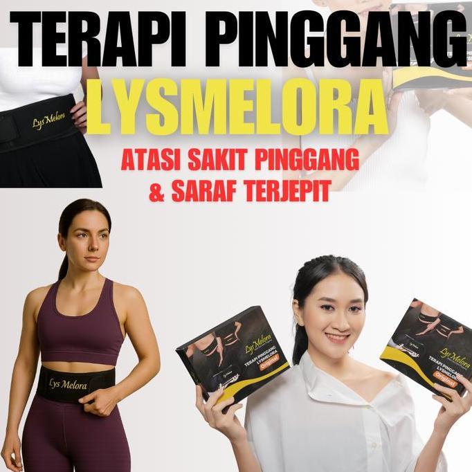 Fitplus- Lysmelora Alat Terapi Pinggang Untuk Bantu Atasi Nyeri Pinggang & Saraf Kejepit