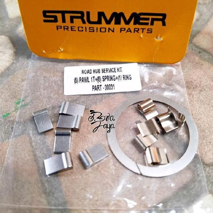 6 PAWL PLAT PELATUK FREEHUB STRUMMER - HUB SERVICE KIT MTB STRUMMER 6 PAWL 1T