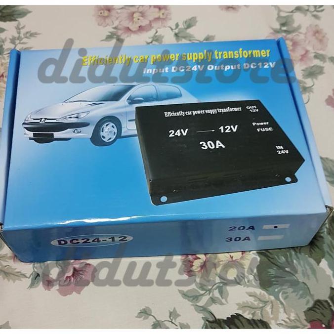 BEBAS ONGKIR - DC Converter/Step Down 24V ke 12V (20 Ampere)
