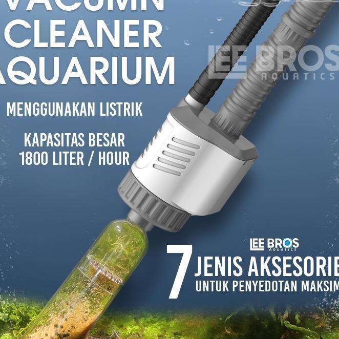 Vacuum Aquarium Dan Kolam / Siphon Gravel Aquascape / Electric Vacumn