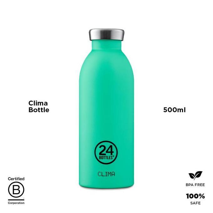 24Bottles Clima Bottle, 500ml - Mint