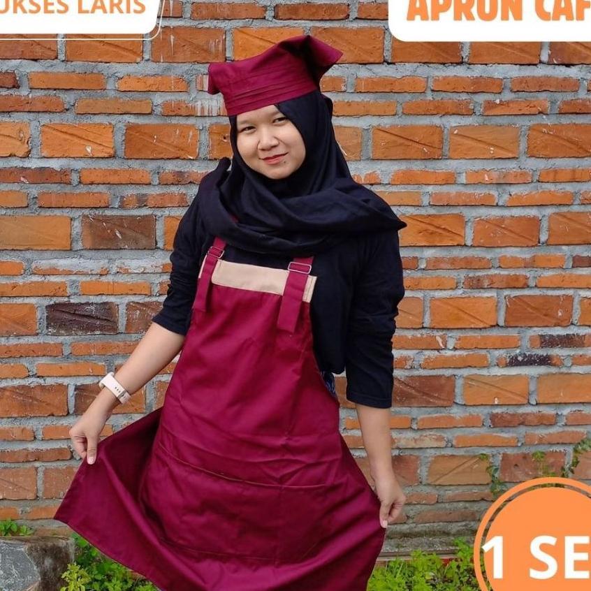 Apron Barista Cafe | Celemek Bartender