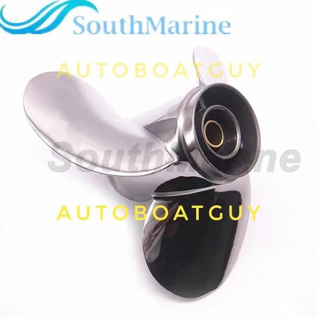 Propeller STAINLESS Yamaha 15 PK HP Kipas Baling Baling Mesin Tempel