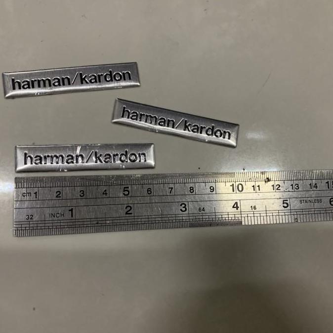 Harman Kardon emblem badge casing Speaker dan audio part
