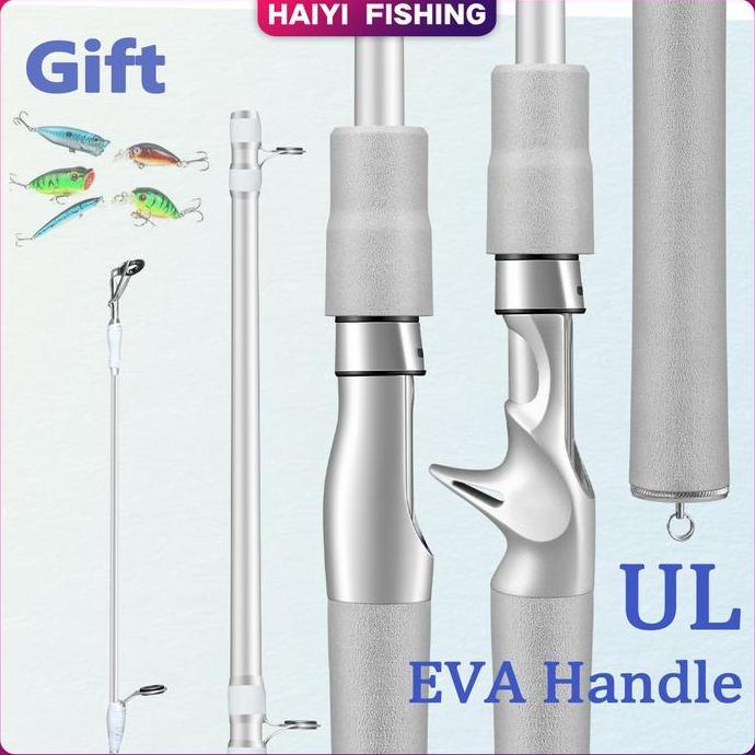 HAIYI FISHING JORAN PANCING ULTRA RINGAN 2 RUAS MUDAH DIBAWA JORAN PANCING KARBON JORAN PANCING LURE