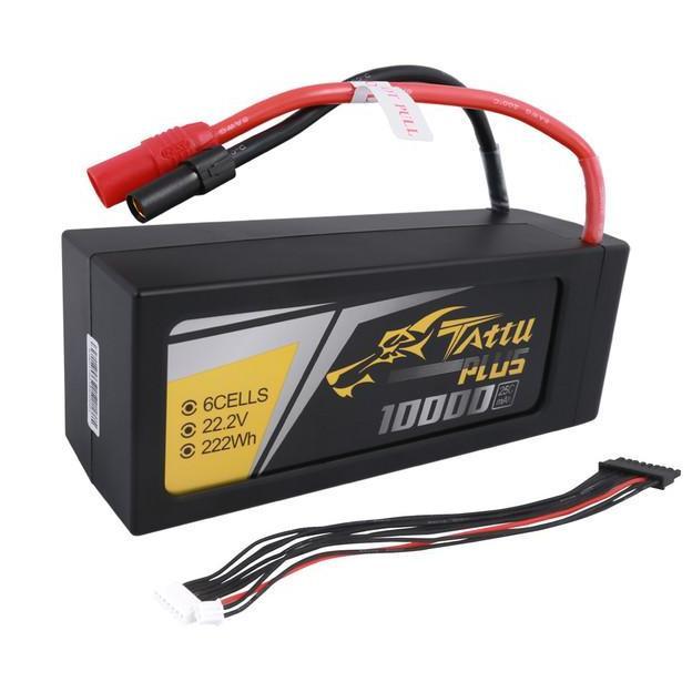 BATTERY TATTU 10000MAH 22.2V 25C 6S1P LIPO BATTERY PACK