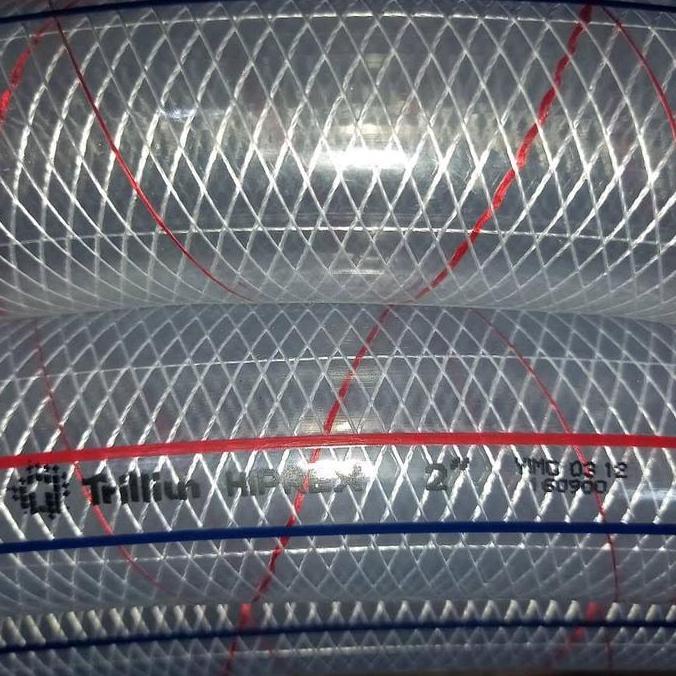 Pilihan- Selang Air Serat Benang 2 " Inch Trilliun Hiprex Per Meter