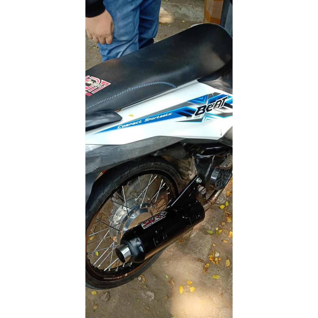 KNALPOT SKR RACING EXHAUST BEAT OLD. VARIO OLD, NMAX OLD, SCOOPY, ADV