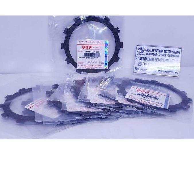 Suzuki Genuine Part, Kampas Kopling Set, GSX, FU 150, RGR 150
