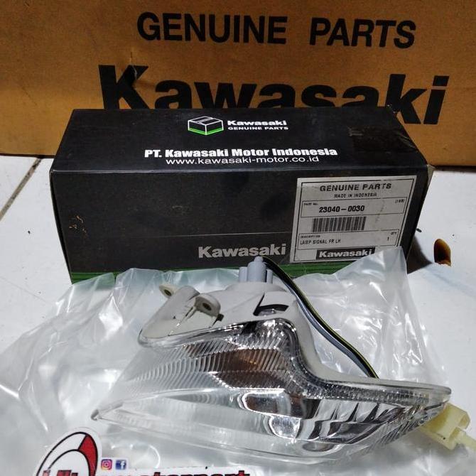 lamp signal left kaca mika sein depan sen depan kiri kawasaki zx130 zx 130 23040-0030