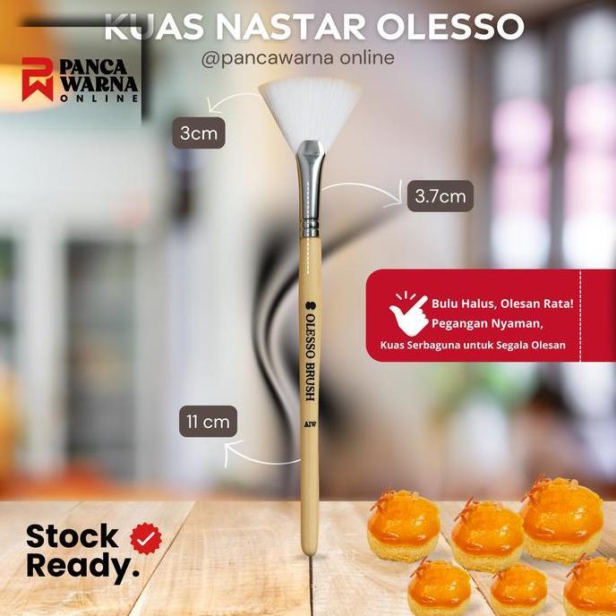 Pilihan- Kuas Nastar Premium Olesso - Kuas Kue