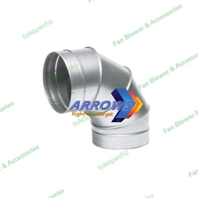 Ducting Elbow 8 Inch Elbow Ducting Konektor 8 Inch 90 Size 8 Inch Diskon