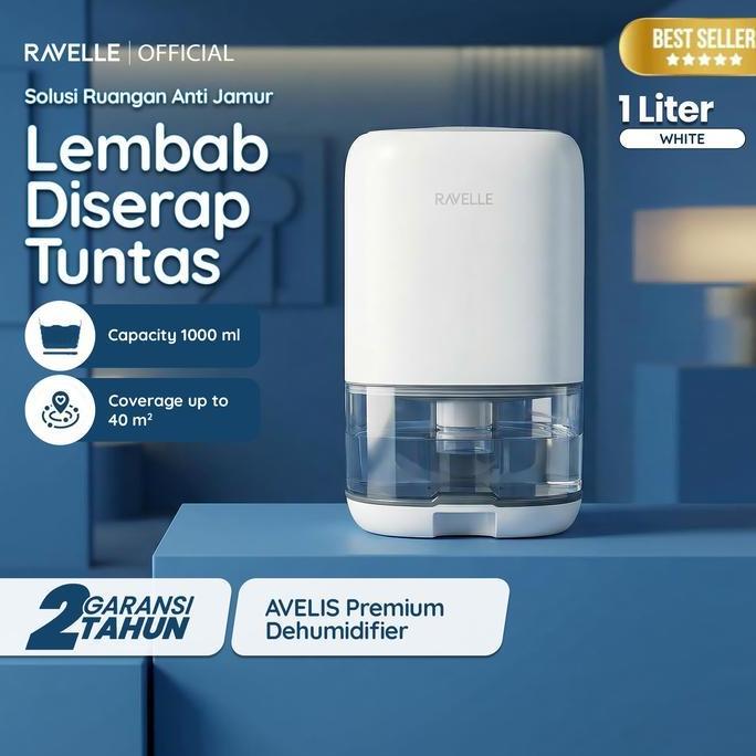 RAVELLE AVELIS Dehumidifier 1L Pengatur Kelembapan Udara Elegance in Every Breath