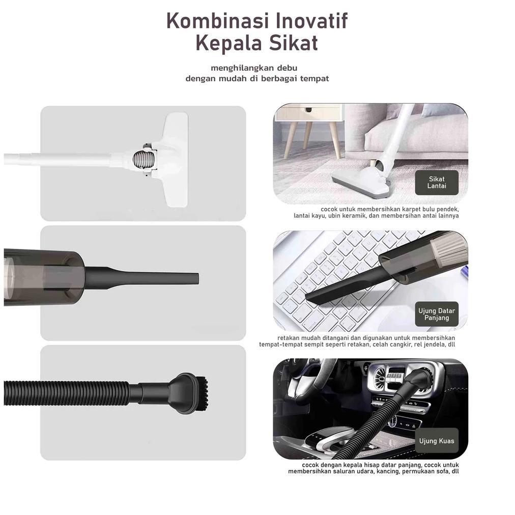 Big Sale Philips 8 In 1 980000Pa Vacum Cleaner Penyedot Debu /Handheld Portable/Pengisian Usb