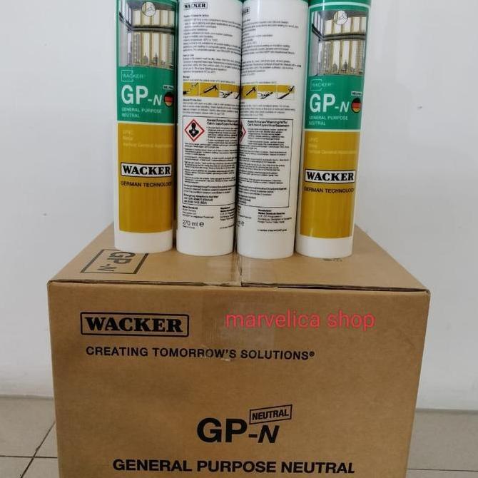 amoeemir- Lem kaca silicone sealant acetic cure GP Wacker/sealant wacker gp-n Diskon
