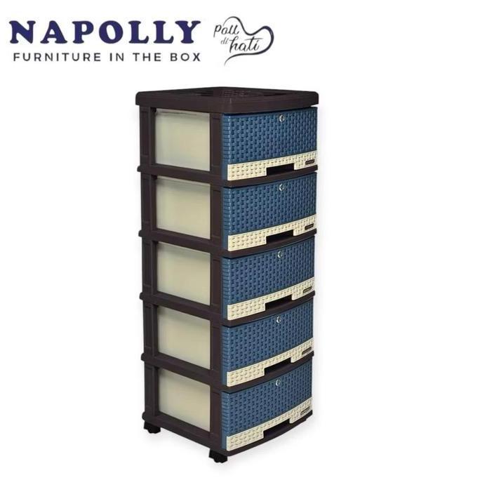 NAPOLLY RAK LACI CABINET SERBAGUNA LACI NAPOLLY SCD 5