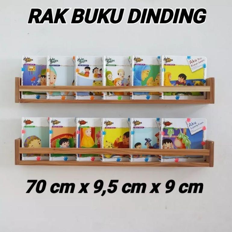 RAK BUKU / RAK BUKU DINDING / RAK DINDING / RAK BUKU ANAK / RAK TEMPEL DINDING