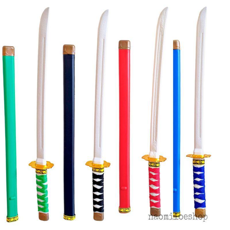 Mainan Sword Katana Mainan Ksatria Ninja Plastik Weapon Pedang