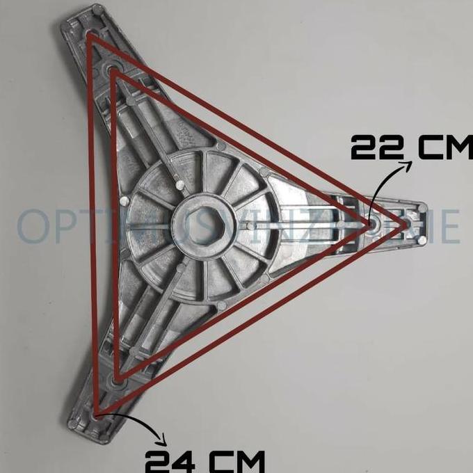 LEONHART SEGITIGA PLAT BAWAH SPIDER MESIN CUCI SAMSUNG DC66-0046A