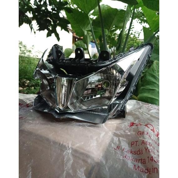 Reflektor headlamp bahan proji lampu depan vario 125 techno  tanpa mika old kzr Original