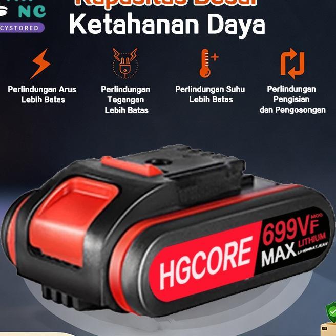 Baterai Isi Ulang 499Vf/599Vf/699Vf Untuk Bor Nirkabel, Bor Listrik Bor Impact Lithium - Baterai Per