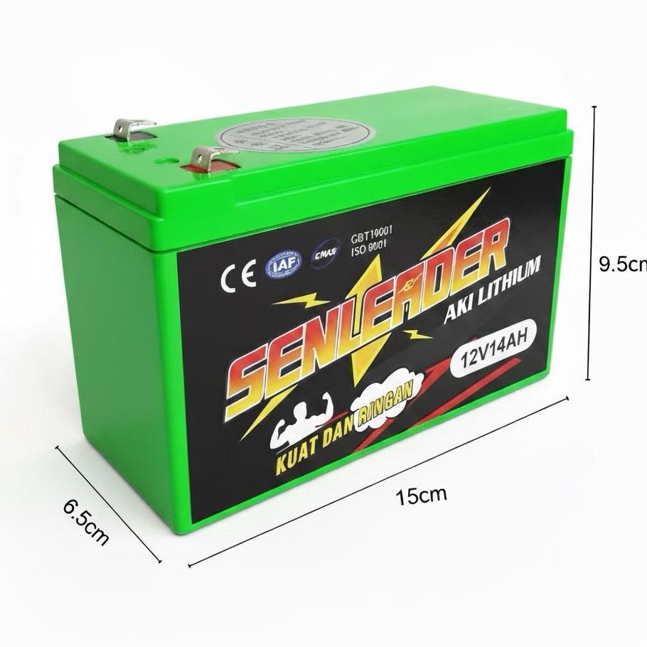 Aki Baterai Litium Lithium Sinleader 8Ah 10Ah 12Ah 14Ah 16Ah Sprayer Elektrik