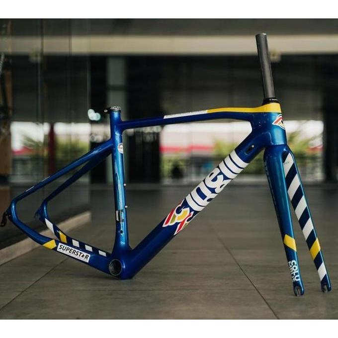 Cinelli Superstar Carbon Road Frameset Green Eyes