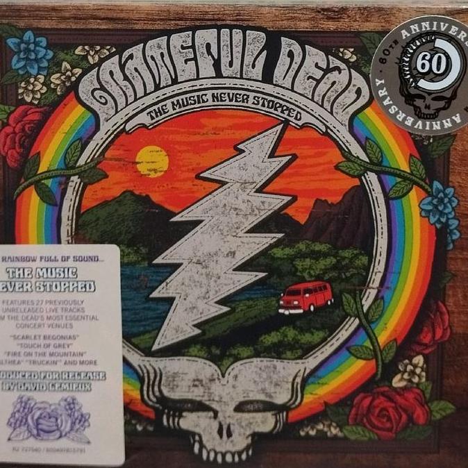 Murah CD Grateful Dead The Music Never Stopped 3CD 60th Anniversary Original wrmusi33 Ayo Order