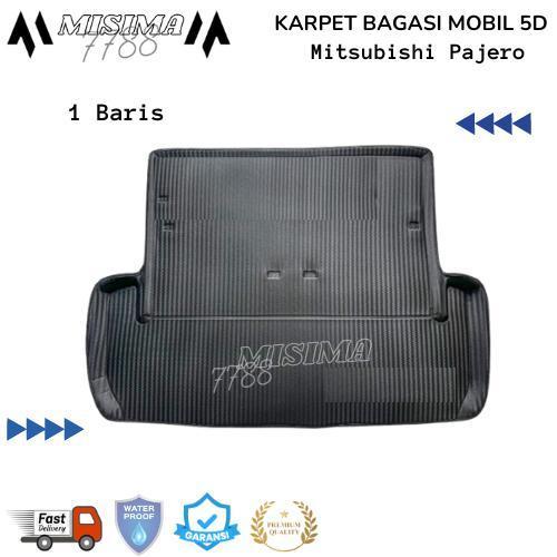 Karpet 5d bagasi mobil Mitsubishi Pajero