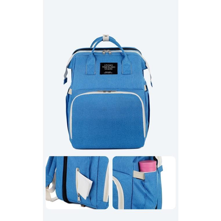new tas bayi ransel multifungsi tempat tidur bayi / ransel bayi / tas diapers bag / tas bayi kasur /