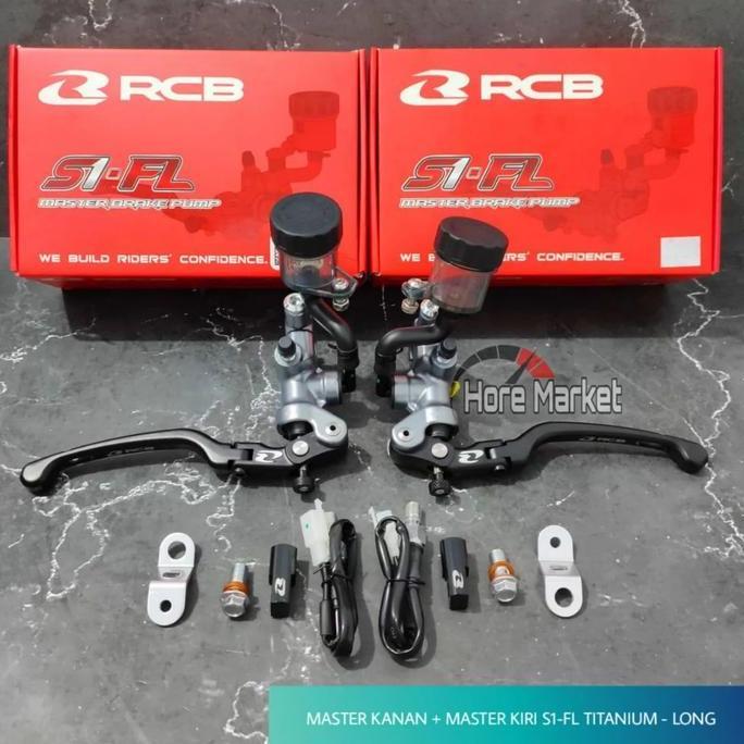 PAKET 1 SET MASTER REM RCB S1 FL AEROX 2025 / NMAX 155 NEW / TURBO / NEO / ADV 160 / VARIO 160 ABS /