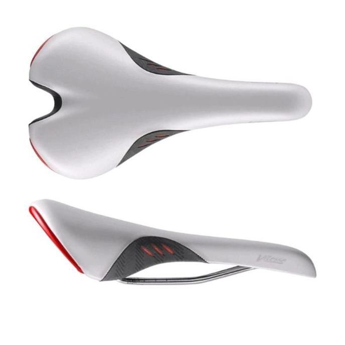 Fizik Saddle Vitesse White/Gummy Black/Red