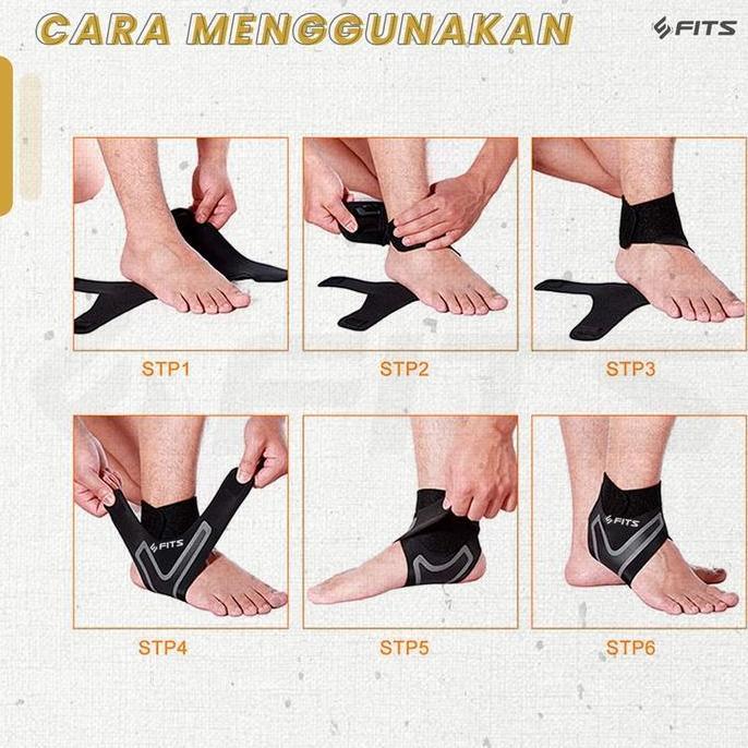 SFIDN FITS Ankle Support Wrap Deker Penyangga Engkel Kaki (TERBAIK) (TERBARU) (TERMURAH)