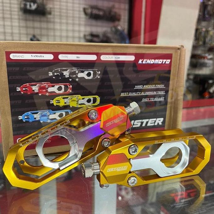 Kendmoto Chain Adjuster R6 R 6 YZF Yamaha Setelan Rantai
