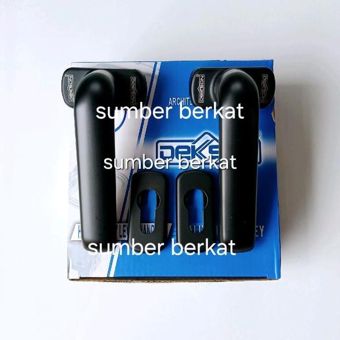 Termurah Handle Pintu Aluminium Dekson Lhr 0816 Hitam , Handle Dekson Lhtr 0816 Hitam